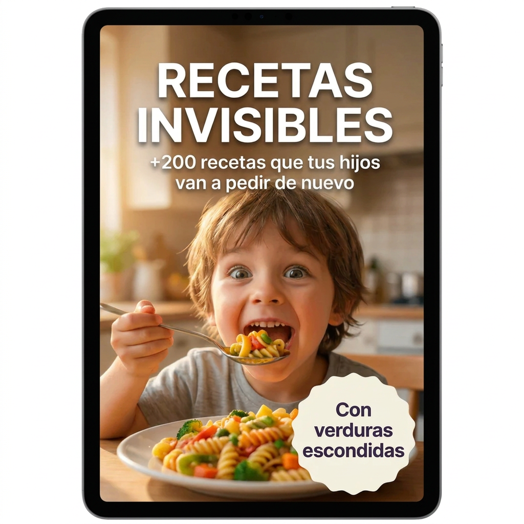 Recetas Invisibles: +200 recetas con verduras escondidas que tus hijos van a pedir de nuevo