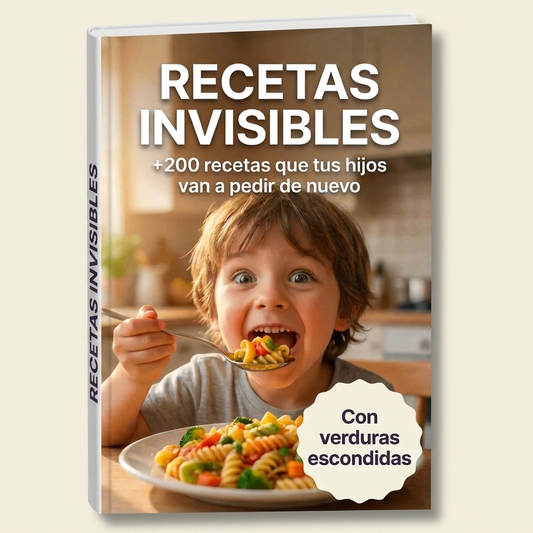 Recetas Invisibles: +200 recetas con verduras escondidas que tus hijos van a pedir de nuevo